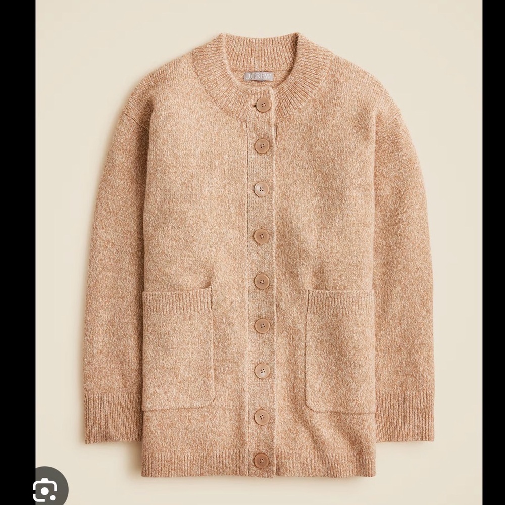NWT J. Crew Women's Brown Cardigan Sweater